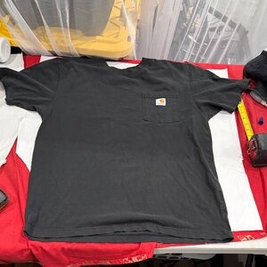 Carhartt Charcoal to black Pocket Tee